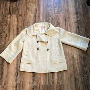 Ivory Lilly Pulitzer Jacket With Chanel Vibes